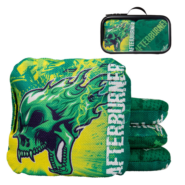 ACL COMP Green Afterburner Cornhole Bags_1