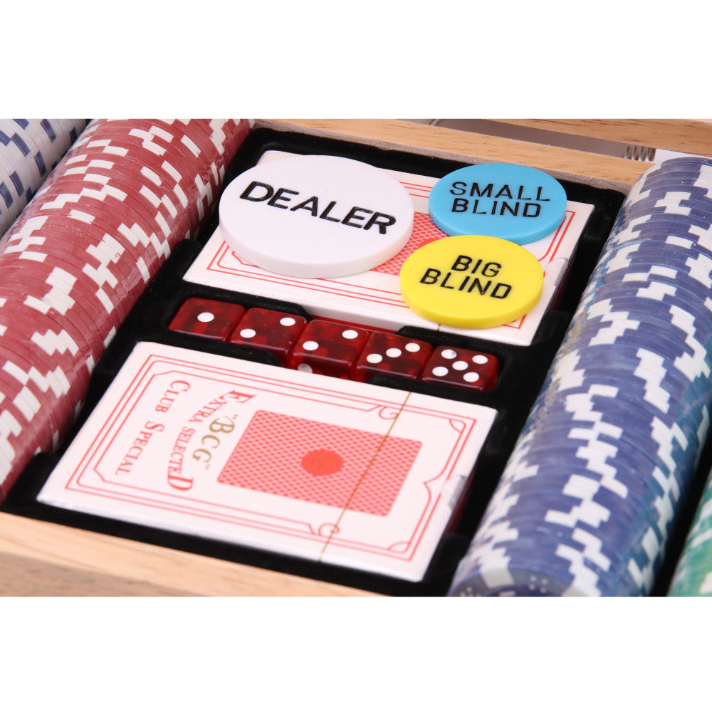 Wood Poker Box | Escalade Sports