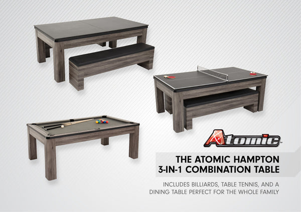 Atomic Hampton 3 In 1 Pool/Table Tennis Dining Table_2