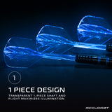 Tracer 3pk LED Darts - Blue