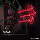 Tracer 3pk LED Darts - Red