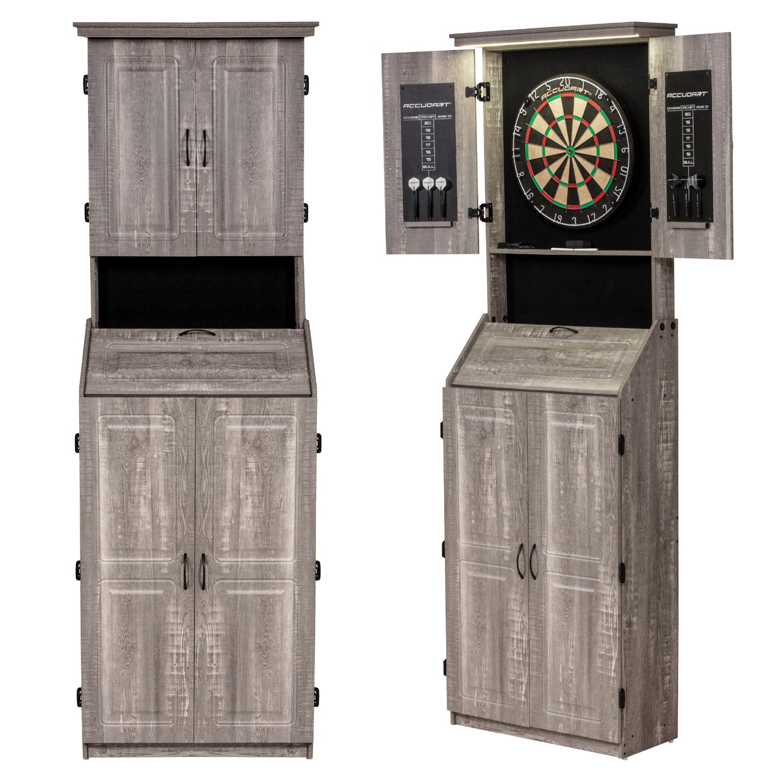 Standing LED Bristle Cabinet Set | Escalade Sports