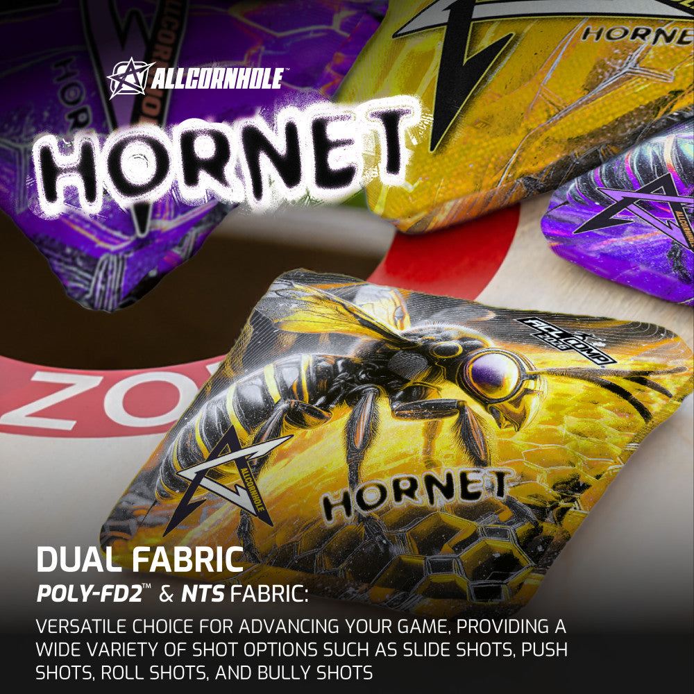 COMP Purple Hornet Cornhole Bags | American Cornhole League