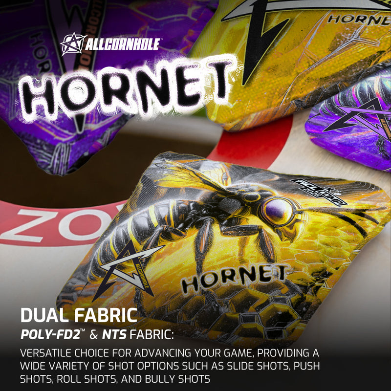 COMP Purple Hornet Cornhole Bags | American Cornhole League