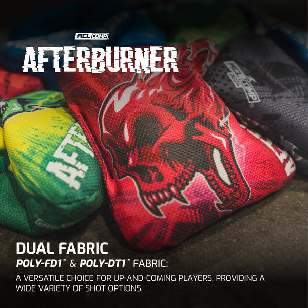 American Cornhole League | ACL® COMP Red Afterburner Cornhole Bags