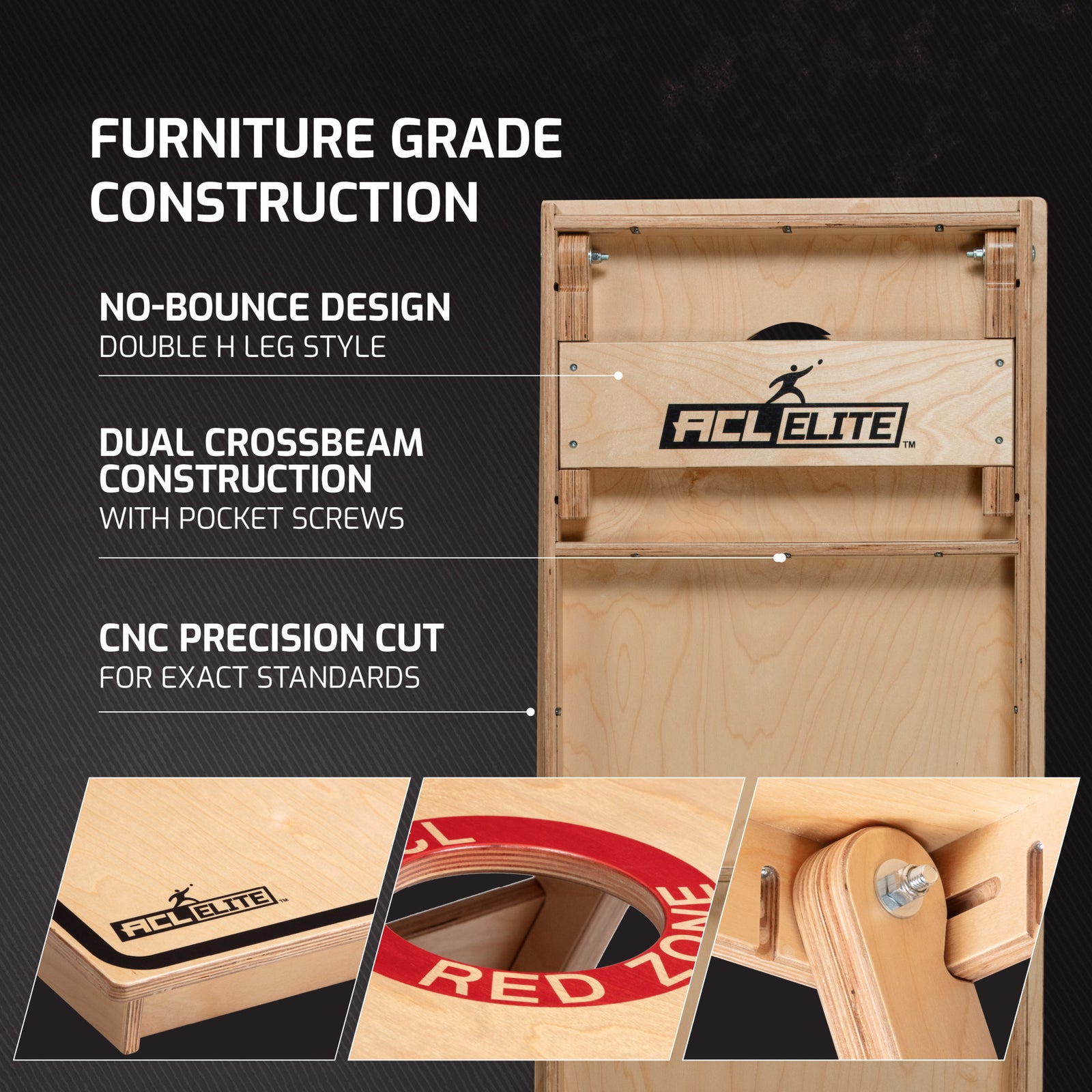 ACL® ELITE 2x4 Cornhole Board | Escalade Sports