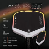 Adapt Max Pickleball Paddle - Sunset