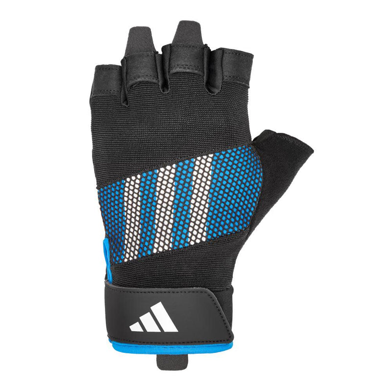 adidas Performance Training Gloves Blue, Medium