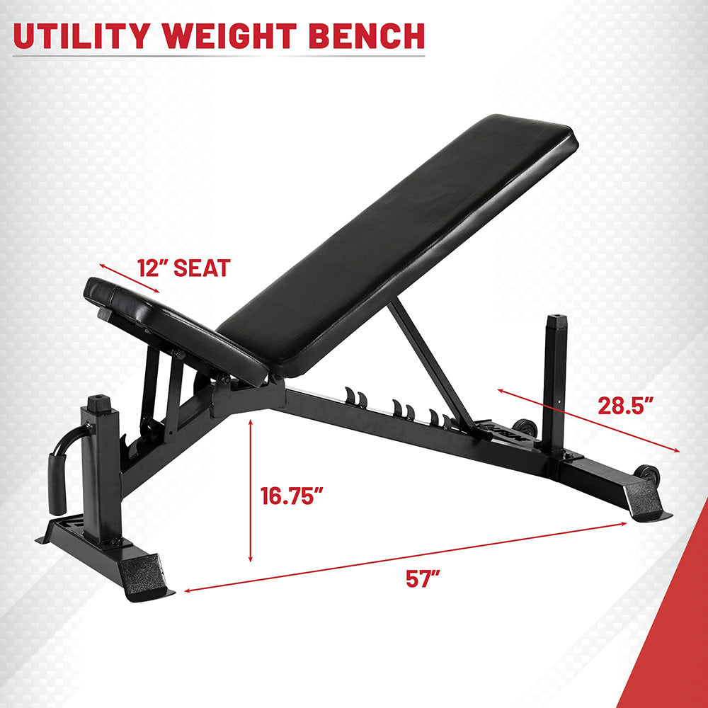 Utility Weight Bench Escalade Sports