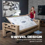 American Legend 84" Westbrook 3-In-1 Multi Game Table