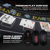 American Legend 84" Oval LED Casino Table