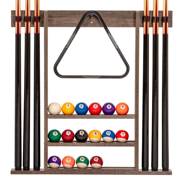 American Legend Wood Billiard Cue Rack