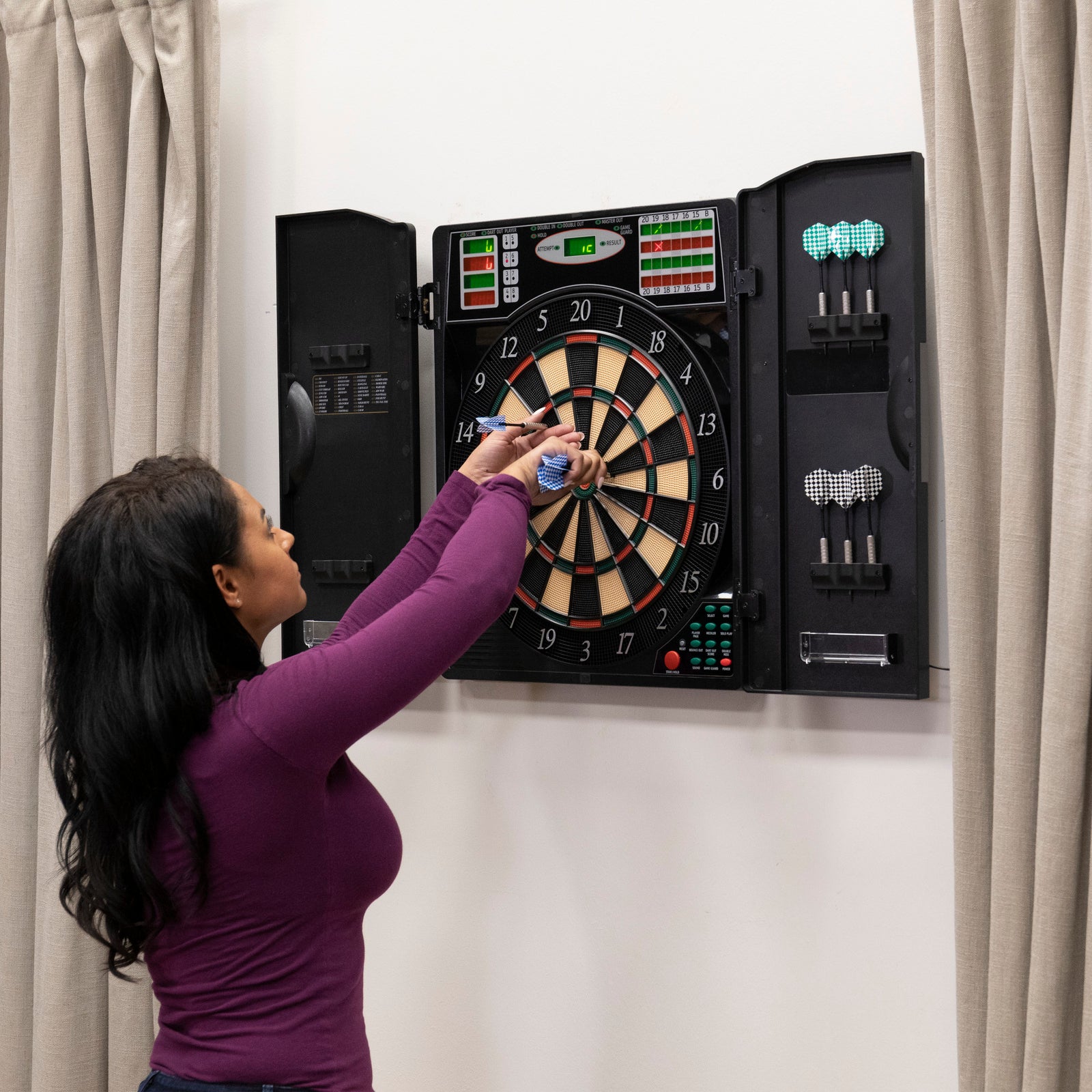 Electric DARTS BOARD 18インチ Hack Electric dart board from Japan | eBay
