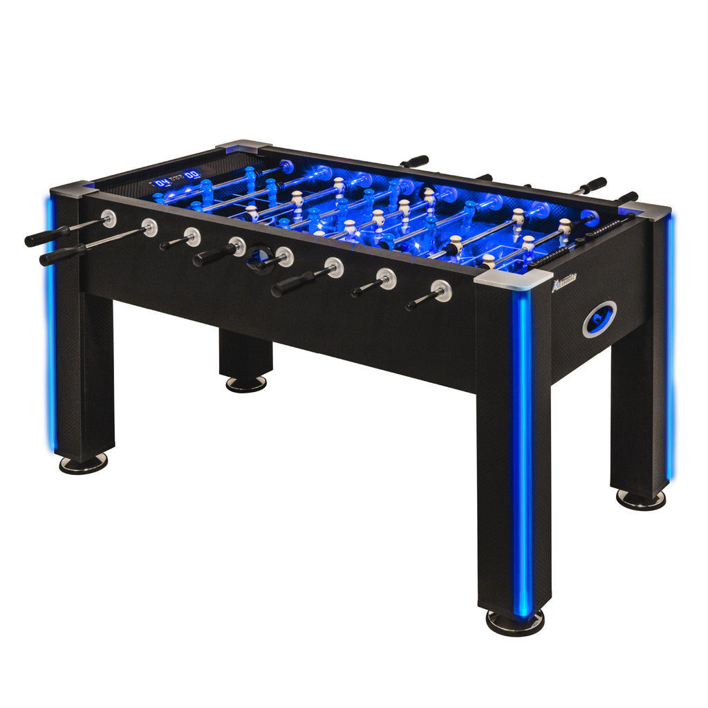 Azure LED Light Up Foosball Table