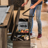 Hampton 3-In-1 Combo Game Table | Billiards + Ping Pong + Dining
