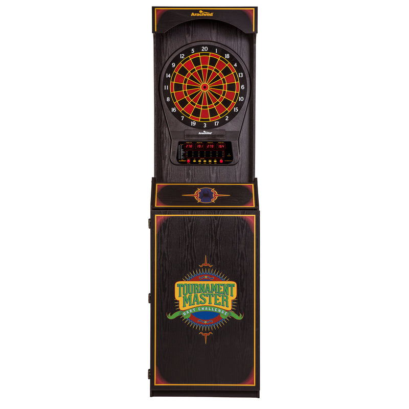 Cricket Pro 650 Standing Electronic Dartboard Cabinet Set