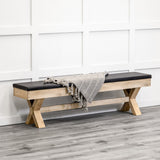 Two Benches with XL Storage Space