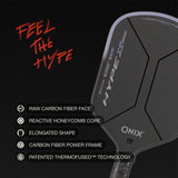 Hype X Pro Raw Carbon Pickleball Paddle