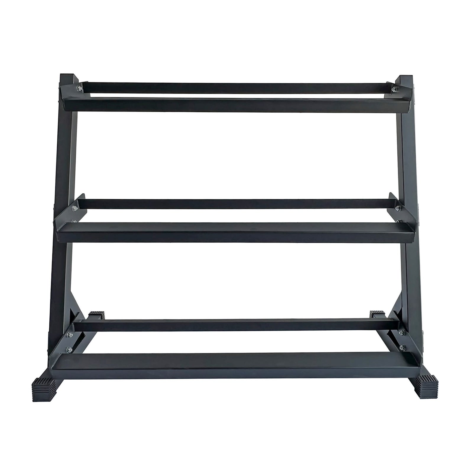 DnKelar Dumbbell Rack 3 Niveaus - Halterrek Tot 300kg - Antislip Gewichtstandaard