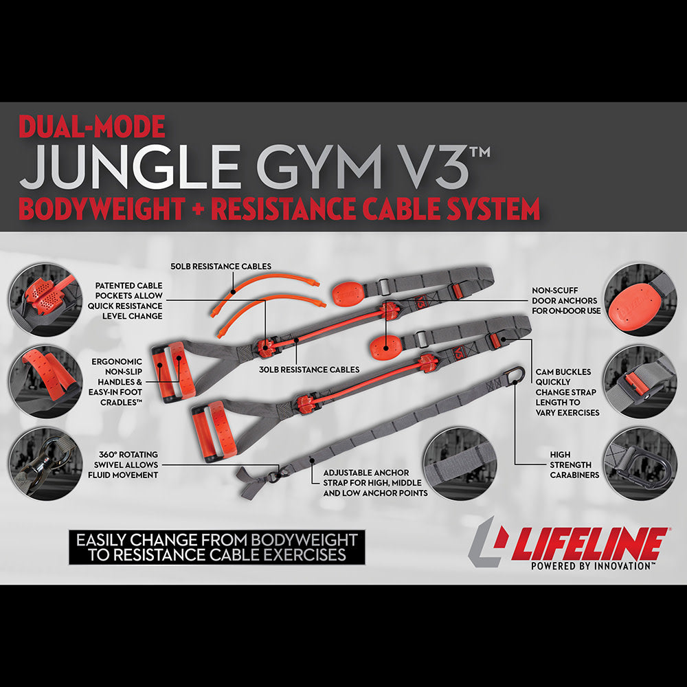 Lifeline Jungle Gym V3 | Escalade Sports