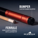 Mizerak 57" Two-Piece Hardwood Cue