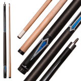Mizerak 57" Deluxe Two-Piece Hardwood Cue