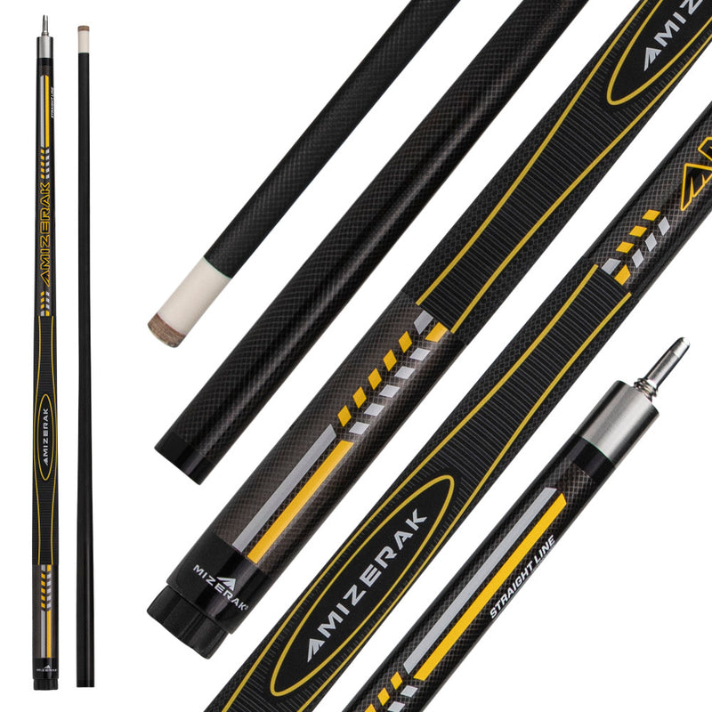 Mizerak 58” Premium Carbon Composite 3D Grip Cue | Escalade Sports