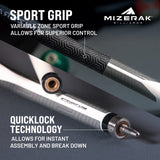 Mizerak 58" Two-Piece Sport Grip Composite Cue