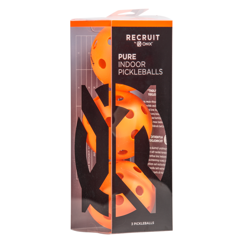 Recruit Pure Indoor Pickleballs
