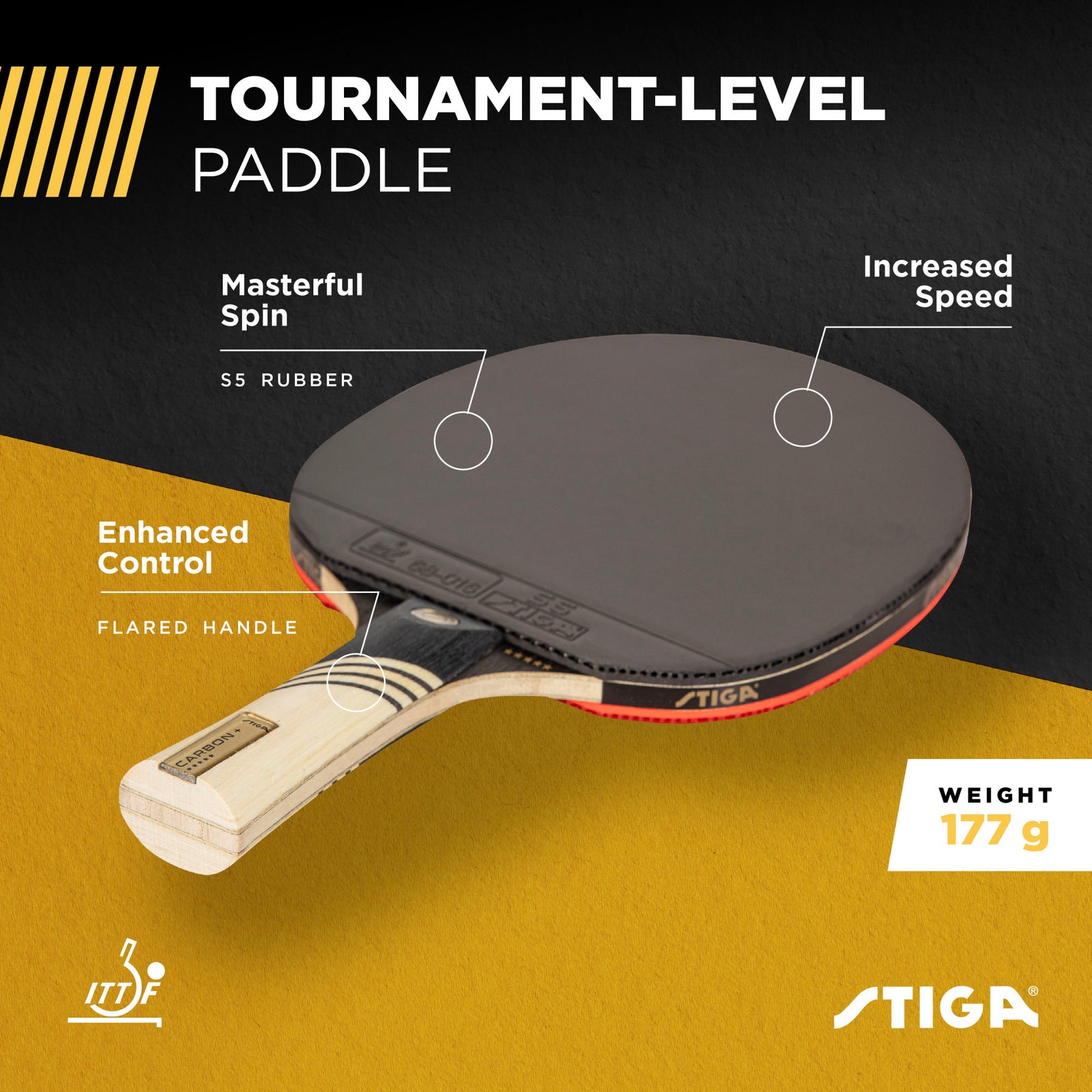 はる　STIGA  CARBONADE 45 FL Stiga Carbonado 45 | Tabletennis11 (TT11)