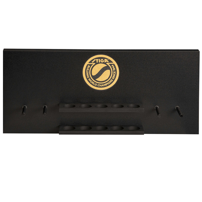 Table Tennis Dark Wall Rack