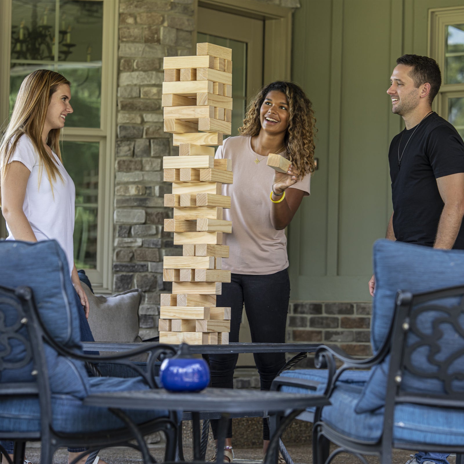 Triumph Giant Wooden Tumble Tower | Escalade Sports