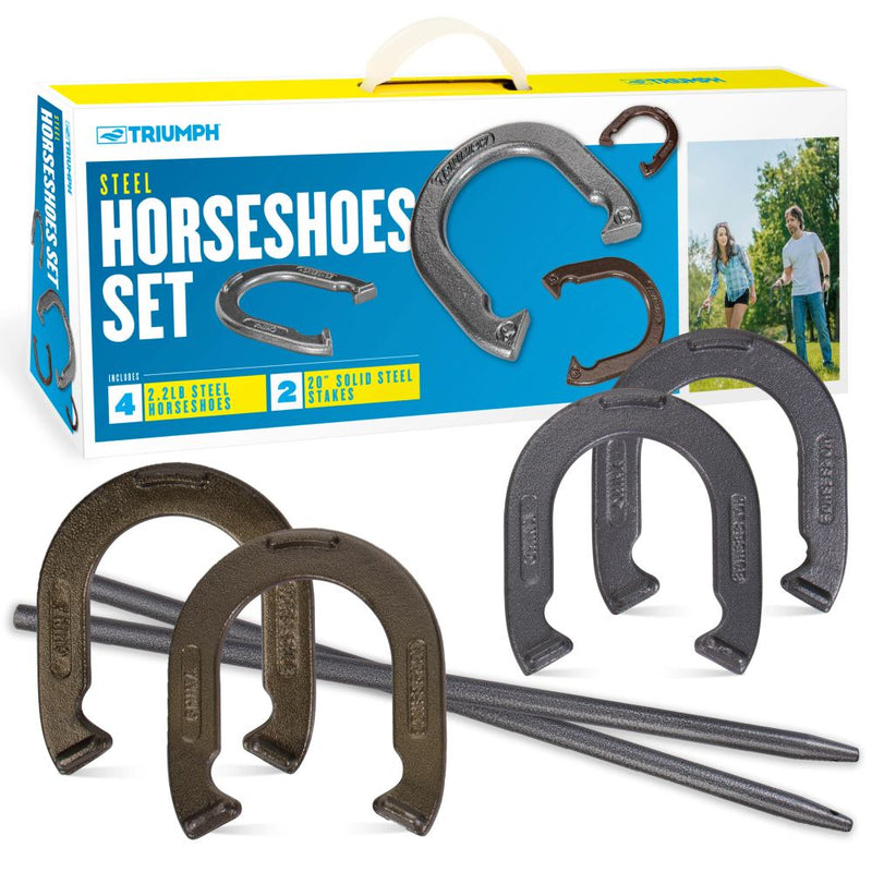 Triumph Steel Horseshoe Set