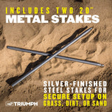 Triumph Steel Horseshoe Set