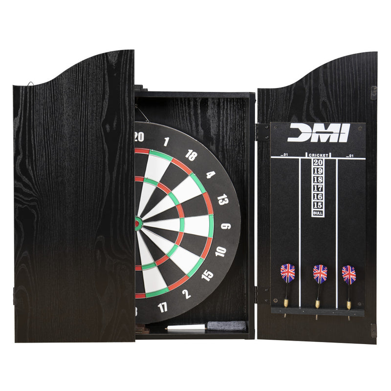 DMI Sports Black Recreational Dartboard Cabinet_6