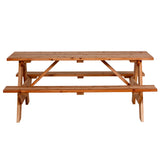 Jack and June Cedar Adult Rectangular Picnic Table_6