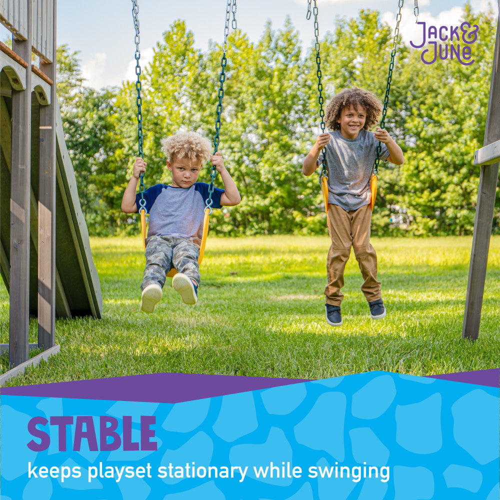 Swing Set Anchor Kit | Jack & June | Escalade Sports