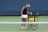 pickleball teaching cart with lucy kovalova