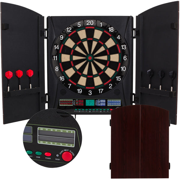 Maurader 5.0 Electronic Dartboard and Cabinet_1