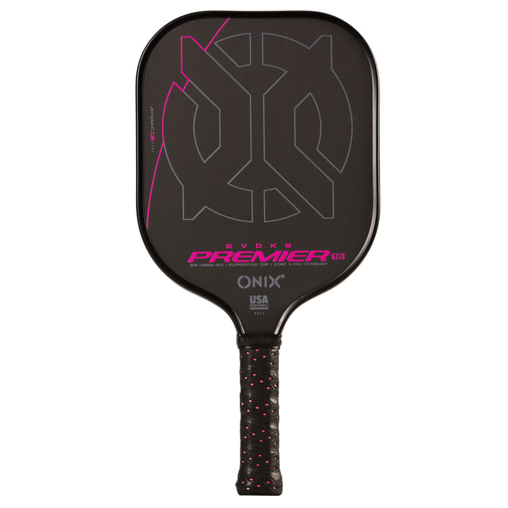 Evoke Premier Raw Carbon Pickleball Paddle | Escalade Sports