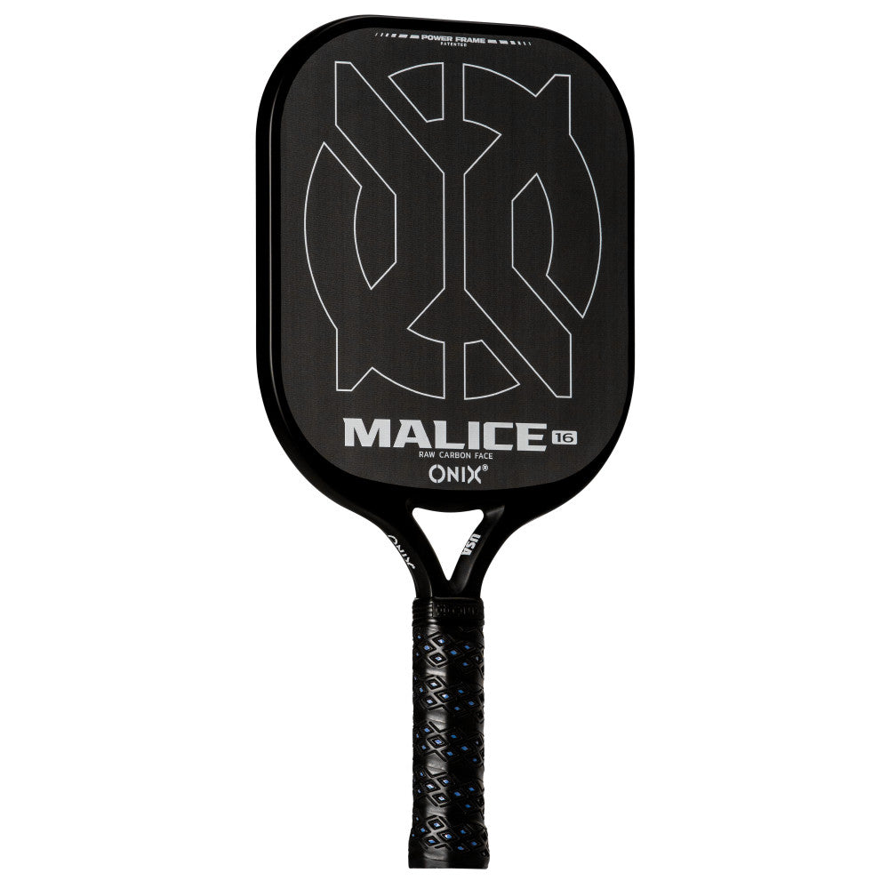 Malice Raw Carbon Open Throat Pickleball Paddle | Escalade