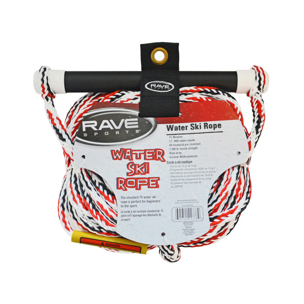 RAVE Sports 75' 1-Section Ski Rope w/NBR Smooth Grip- Promo_1