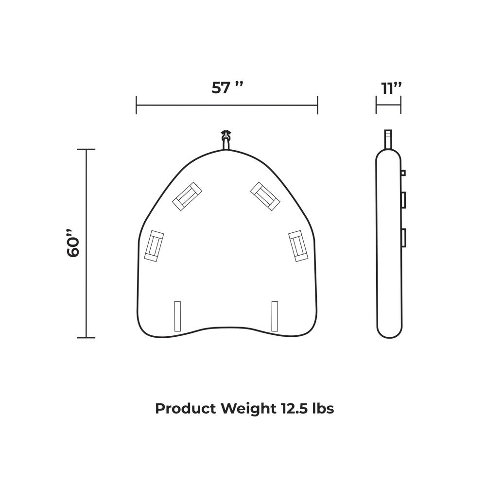 Razor 2 Boat Towable Tube | Escalade Sports