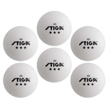 STIGA 3-Star White Balls (6-pack)_1