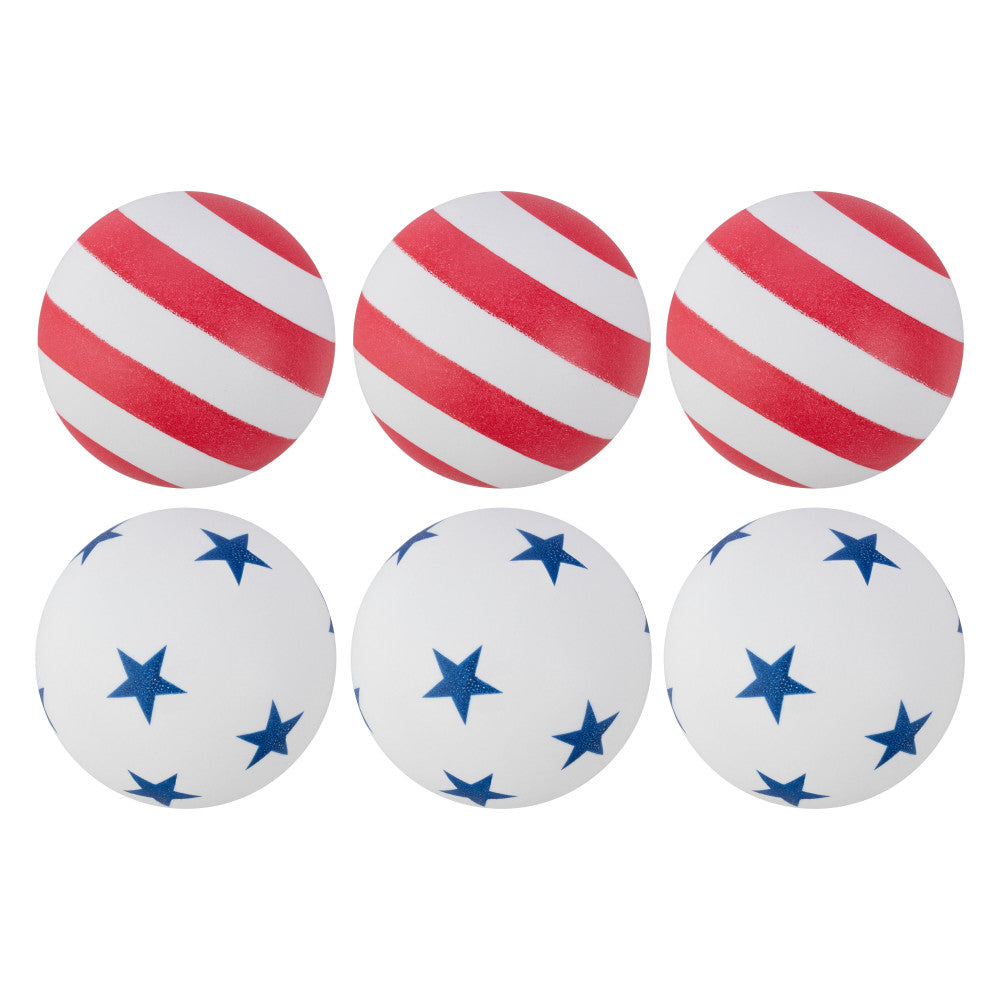 STIGA 1-Star Stars and Stripes Table Tennis Balls