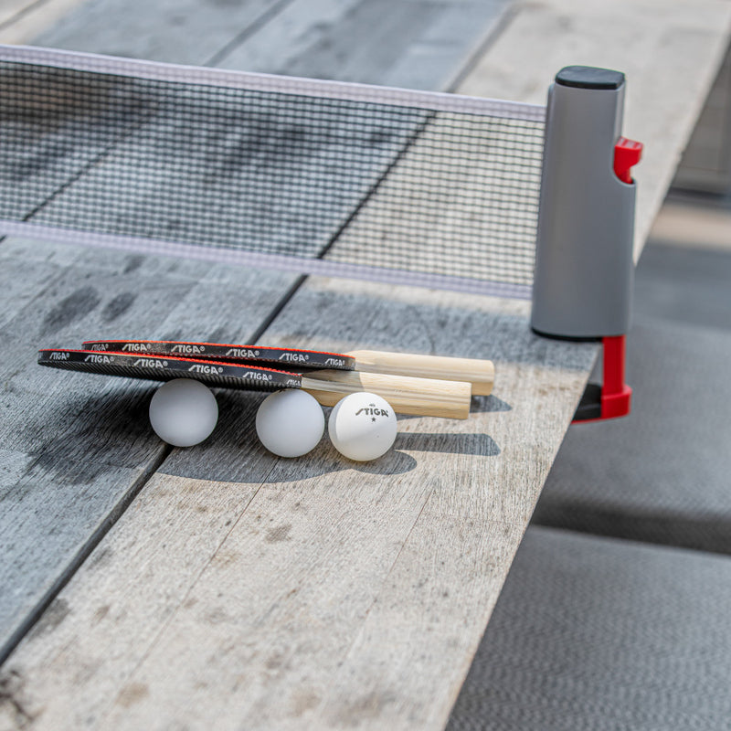 Stiga Retractable Anywhere Table Tennis Set