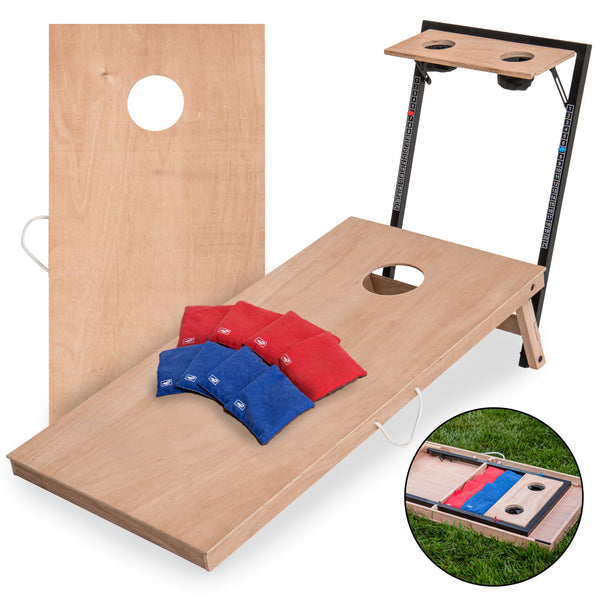 Triumph 2x4 Cornhole Set with Integrated Caddy_1