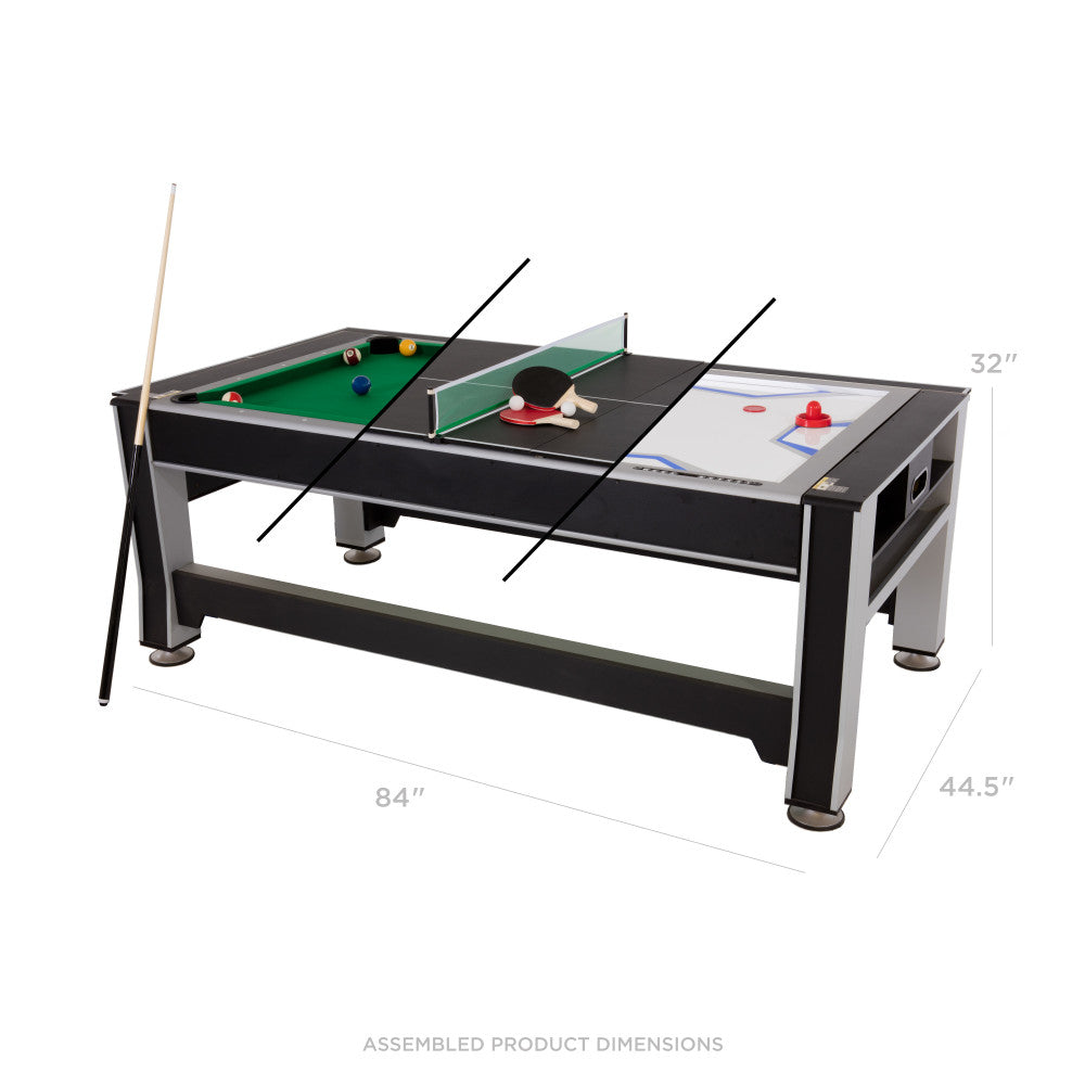 3-in-1 Rotating Swivel Multigame Table | Triumph | Escalade Sports