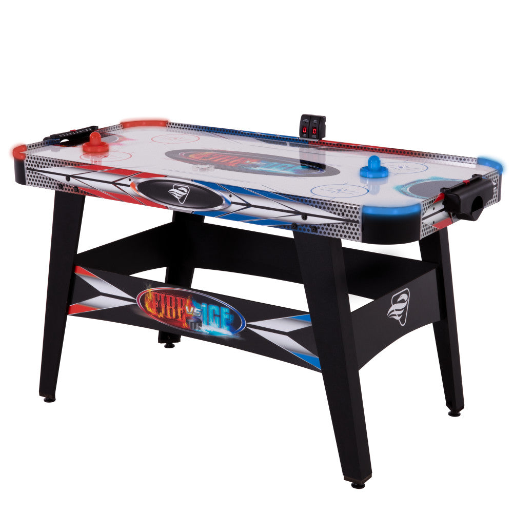 Fire n Ice LED Light Up 54" Air Hockey Table