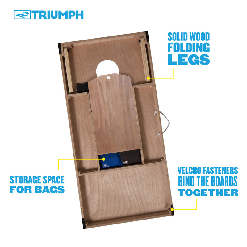 Triumph LED Keyhole 2x4 Cornhole Set_6